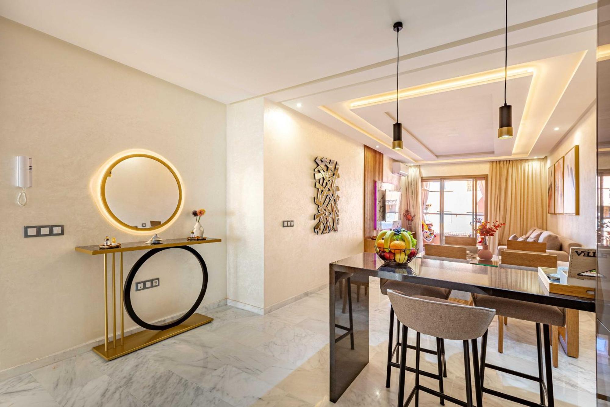Magnifique Appartement Unique Et Central! มาร์ราเกช ภายนอก รูปภาพ