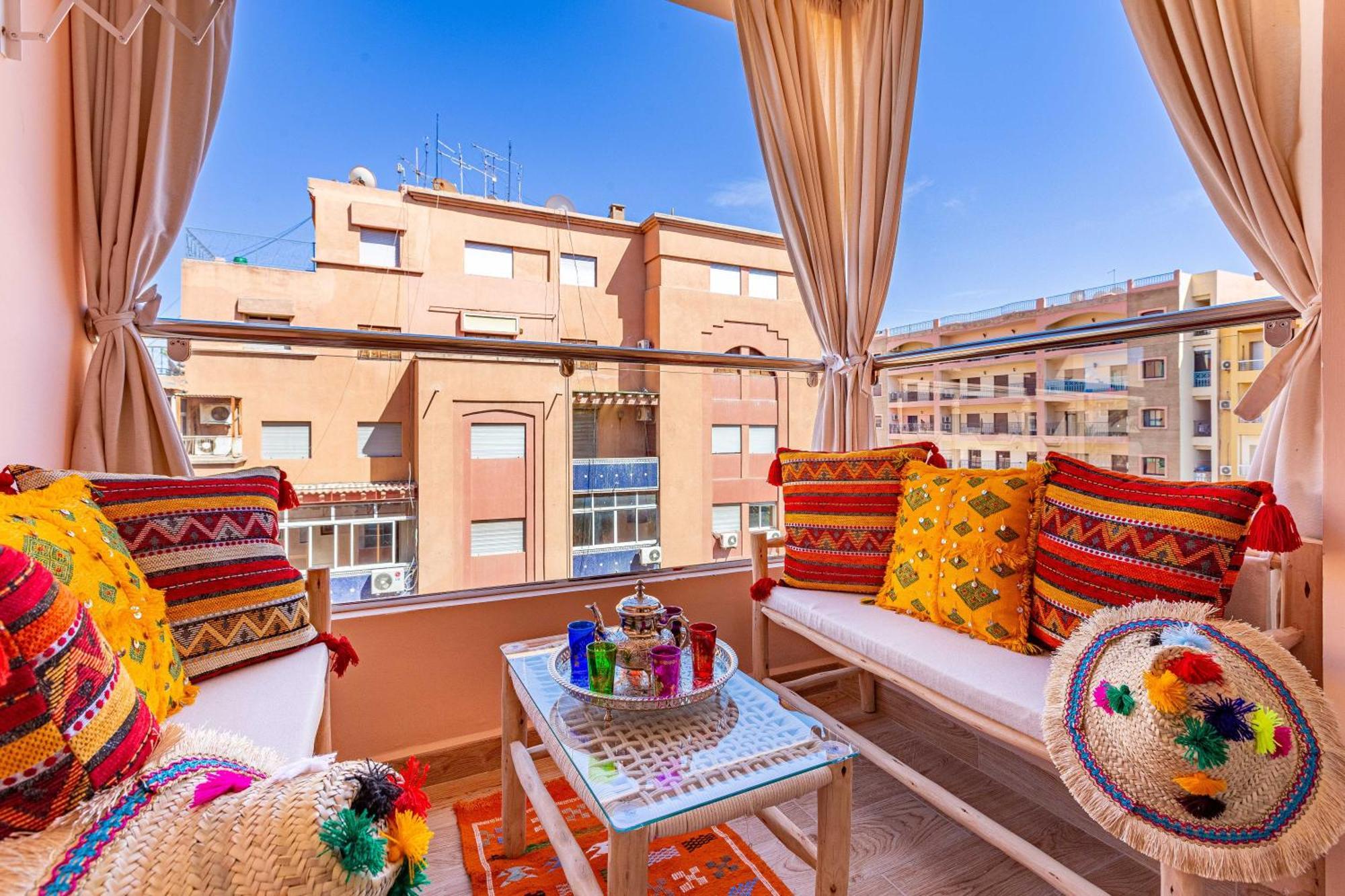 Magnifique Appartement Unique Et Central! มาร์ราเกช ภายนอก รูปภาพ
