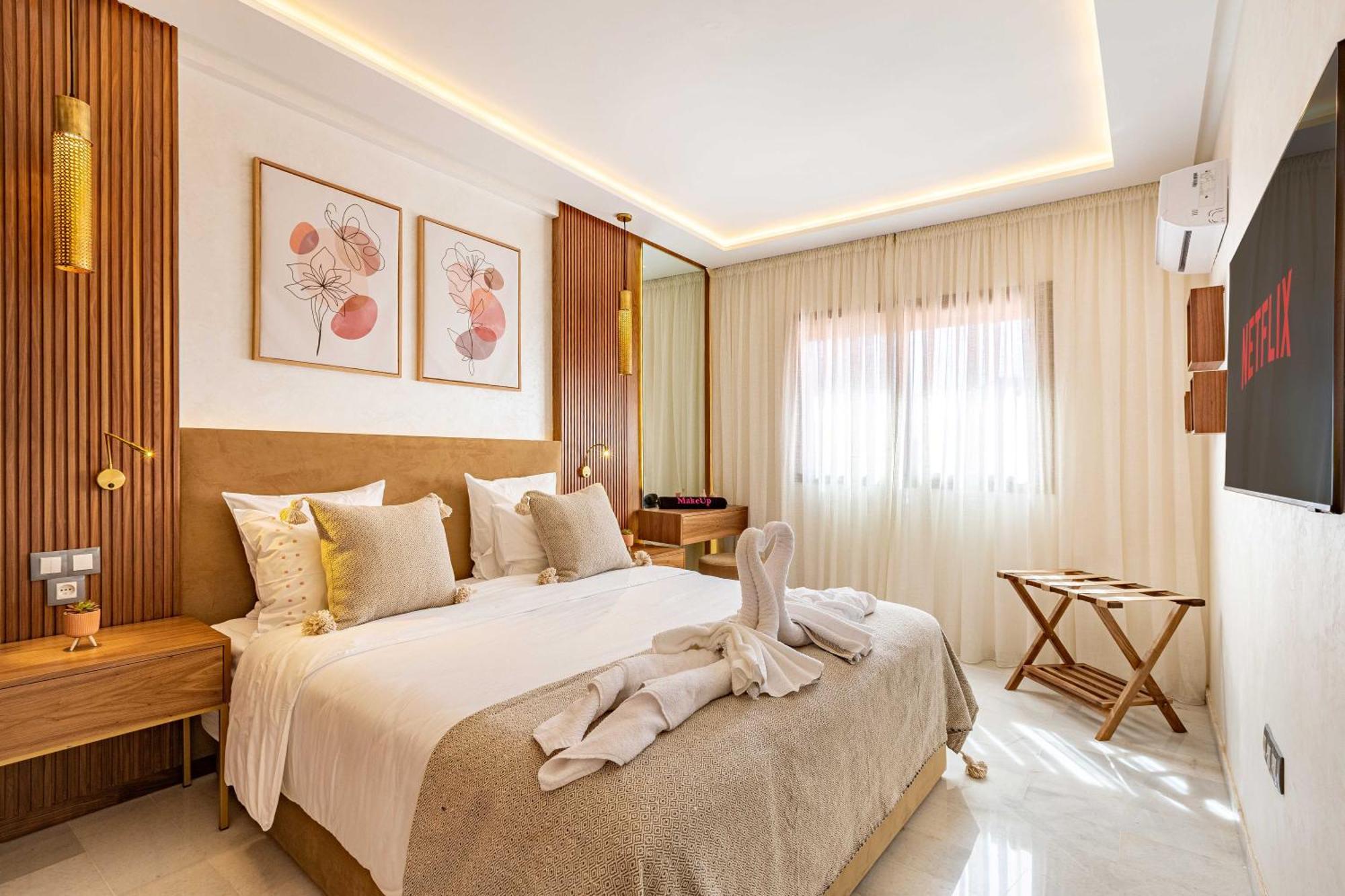 Magnifique Appartement Unique Et Central! มาร์ราเกช ภายนอก รูปภาพ